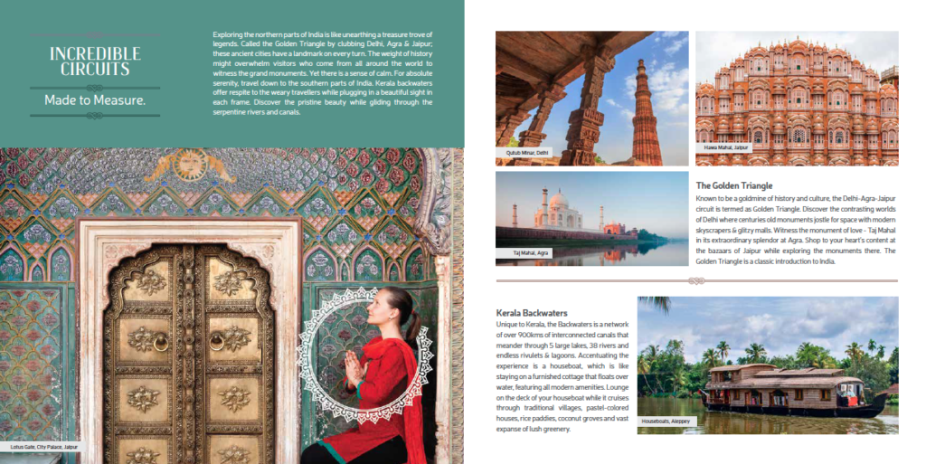 incredible india brochure sahilosophy india travel brochure